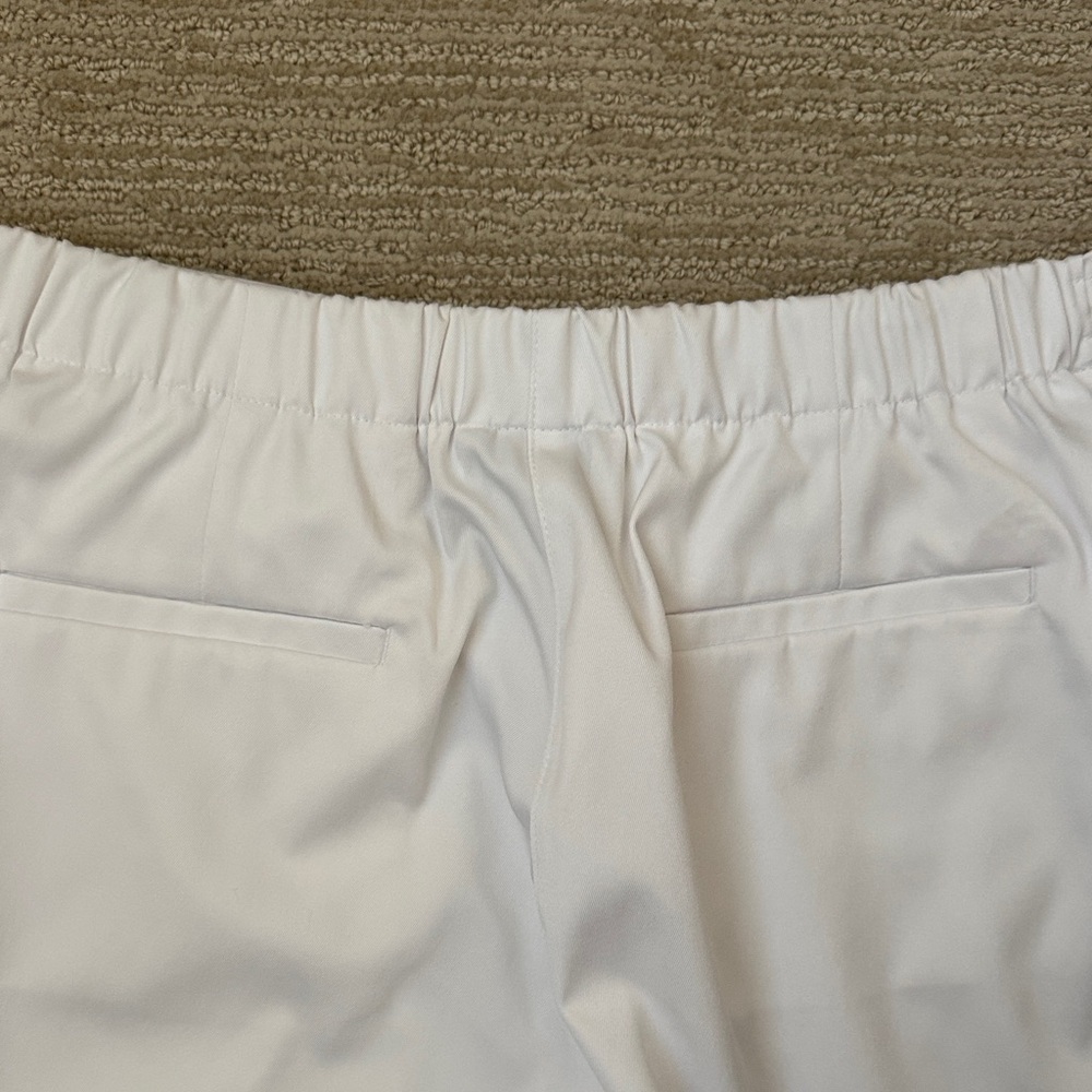 CB Collections White Wide Leg Pants, Size 12 short. - Picture 9 of 11